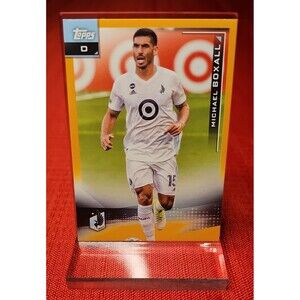 2021 Topps Chrome MLS - Michael Boxall #16 Orange Refractor /25 (RC)